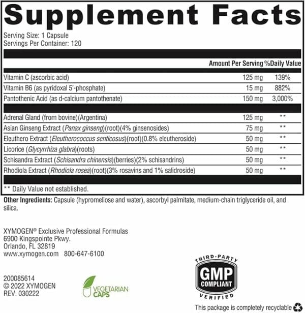 Adrenaliv® 120 Capsules - Image 2