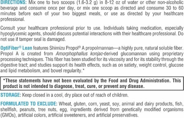 OptiFiber® Lean 30 Servings - Image 2